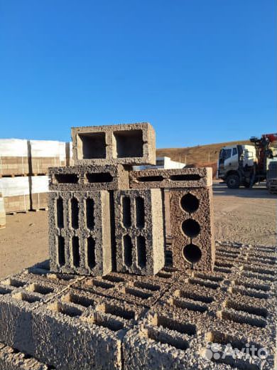 Шлакоблок стеновой 4950 шт