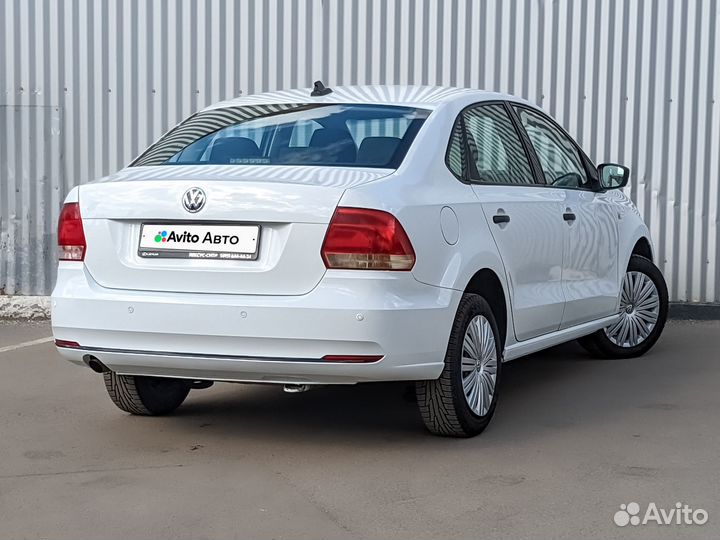 Volkswagen Polo 1.6 AT, 2019, 81 777 км