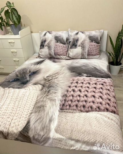 Постельное белье Жемчужина 3D 2-х спальный