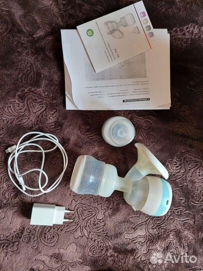 Молокоотсос avent электрический