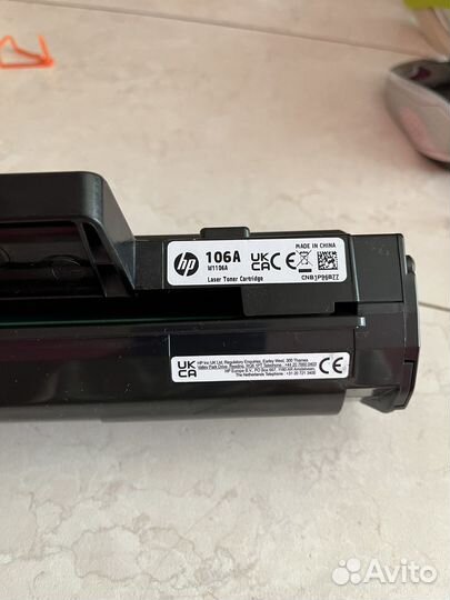 Картридж HP 106A пустой