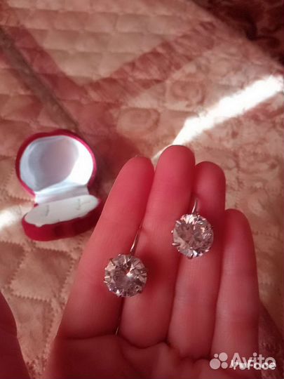 Серебряные серьги