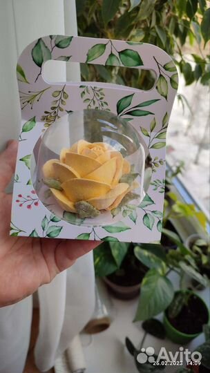 Зефирные розы