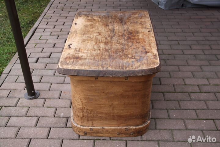 Сундук короб лубяной Коробья Ручная работа 19в №1