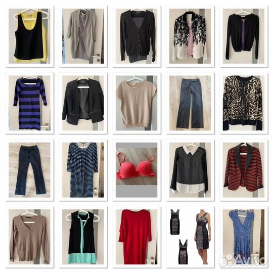 Огромный гардероб одежды р.40-42