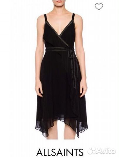 All Saints платье шелк