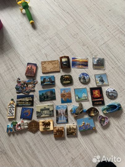 Магниты разных стран и городов