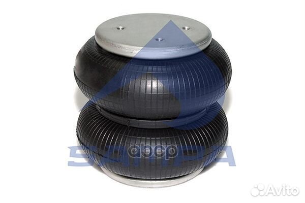 Пневмоподушка в сборе 2B-220-3 В:2отв.M10