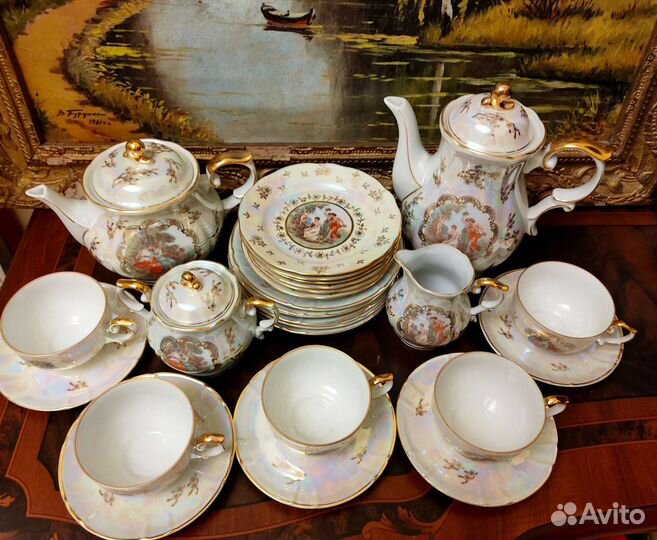 Чайно кофейный сервиз Мадонна