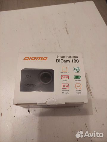 Экшн камера Экшн-камера Digma DiCam 180, 1080p