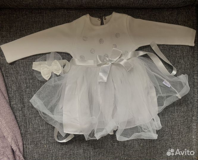 Платье для девочки 74