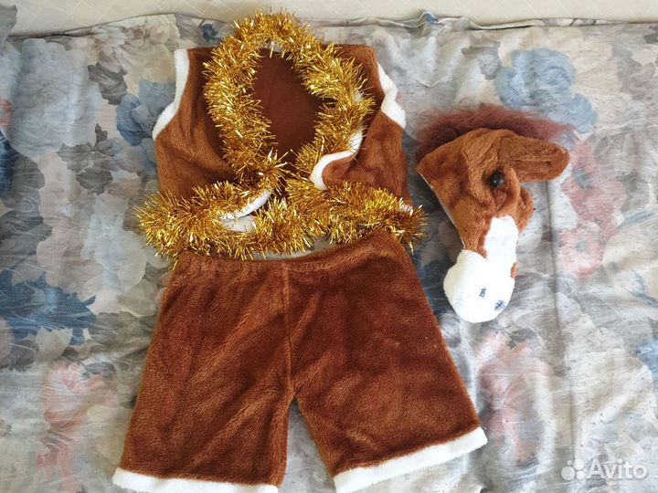 Новогодний костюм лошадки