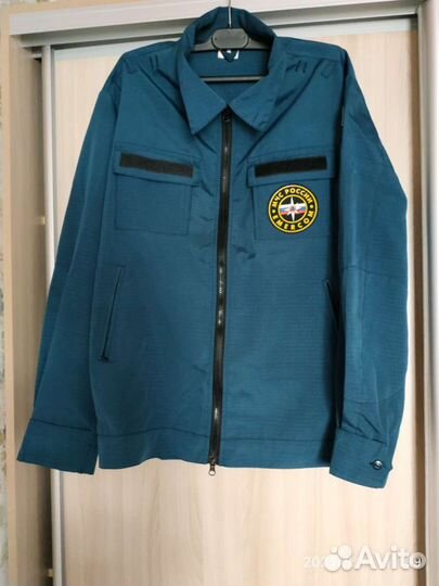 Офисная военная форма синяя