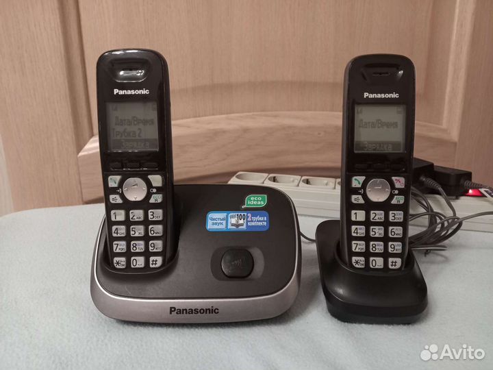 Panasonic 2 радиотелефона