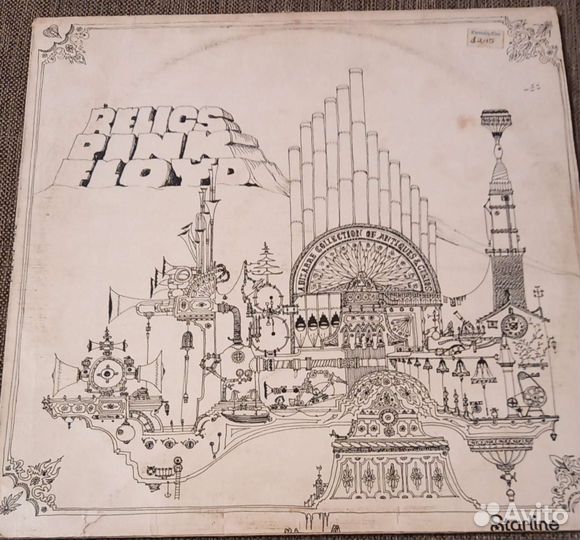 Pink Floyd Relics 1971 Британия LP