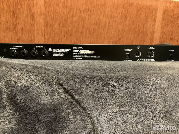 Рэковый гитарный процессор Rocktron Xpression