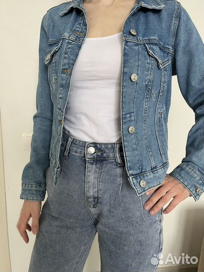 Джинсовая куртка mango джинсовка mng