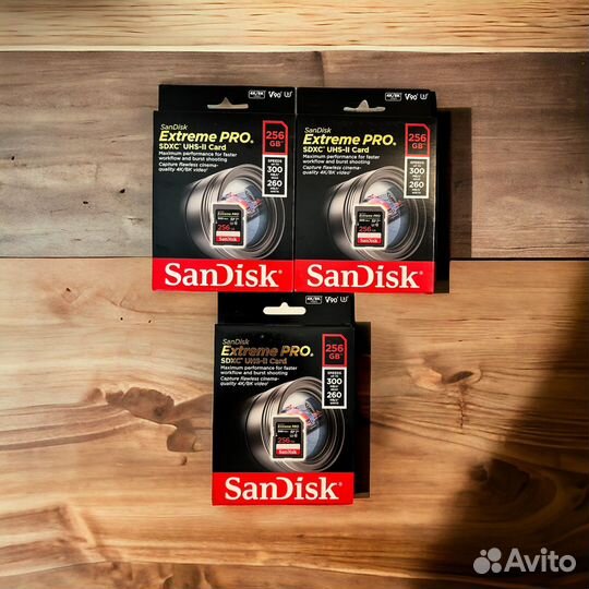 SanDisk Extreme PRO sdxc UHS-II 256GB V90 300MB/s