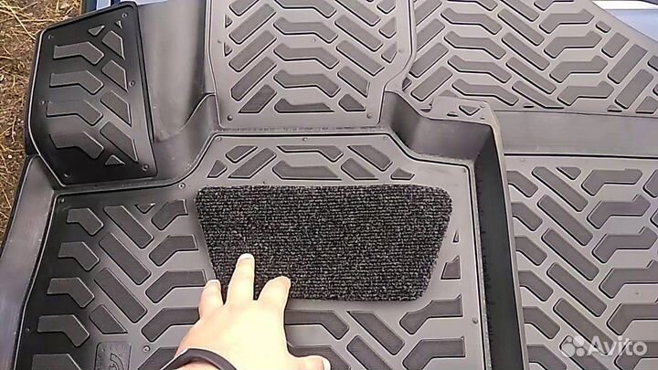 Ковры в салон Toyota Aqua 2017- Пр руль