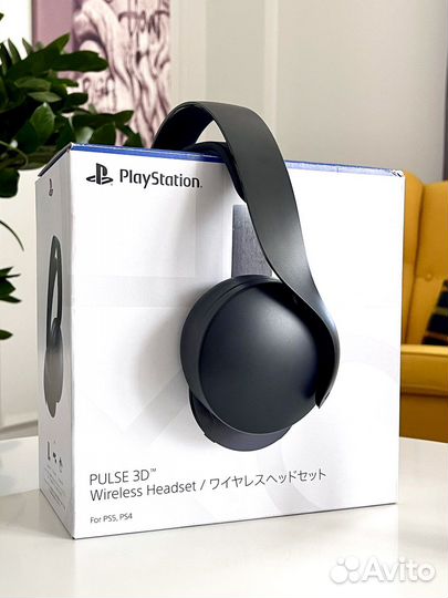 Наушники Sony Pulse 3D Black для PS5