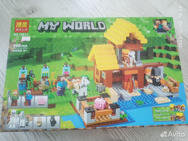 Конструктор Майнкрафт (My World) 10813