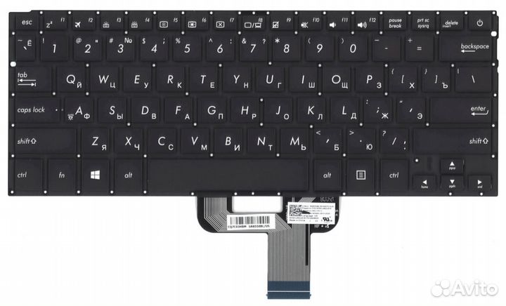 Клавиатура asus Zenbook UX310UA-FC593R с подсветко