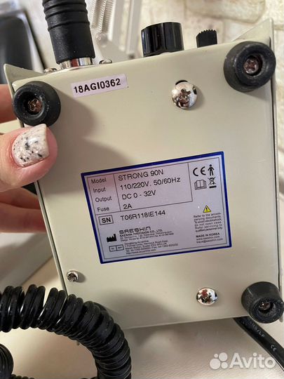 Аппарат для маникюра strong 90 оригинал