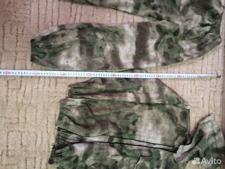 Камуфляжный костюм и летний детский р140