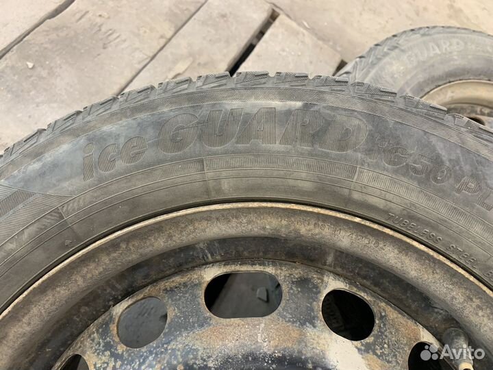 Колеса в сборе r15 зимние 5 114.3