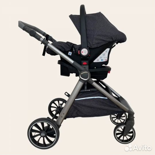 Коляска трансформер 3в1 Luxmom V8