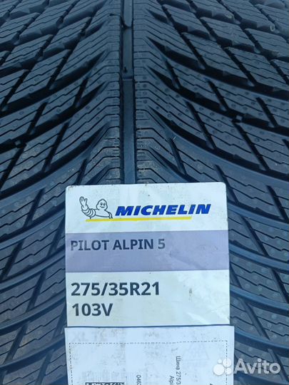 Michelin Pilot Alpin 5 275/35 R21 и 315/30 R21 105V