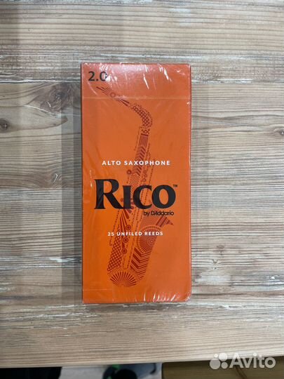 Трости для альт саксофона размер 2, Rico