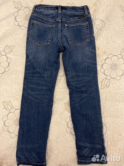 Джинсы утепленные для мальчика 128