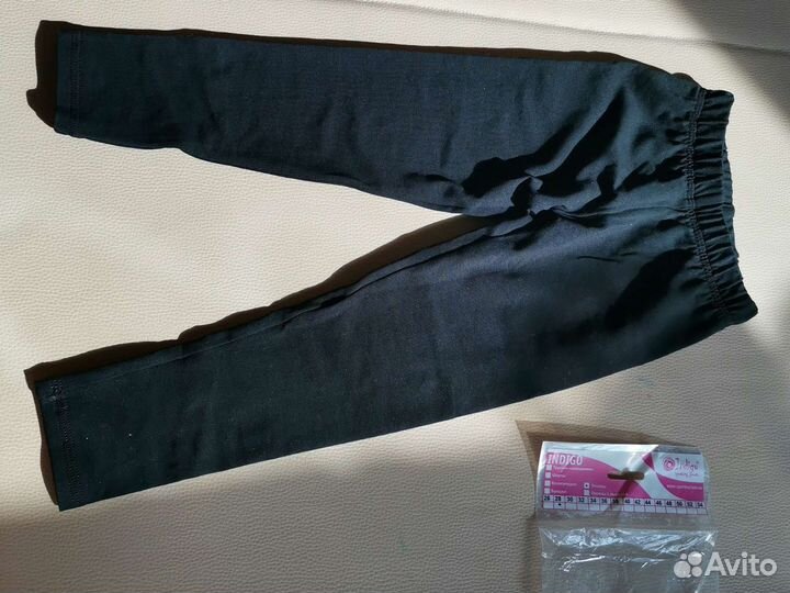 Новые Лосины Легинсы для девочки черные 28 разм