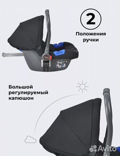 Детская автолюлька. Деткая переноска