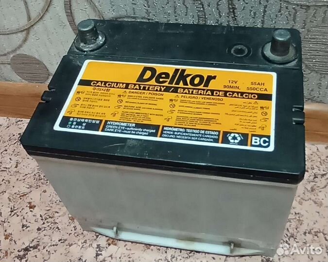 Аккумулятор автомобильный 55 ач