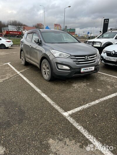 Hyundai Santa Fe 2.2 AT, 2013, 195 000 км