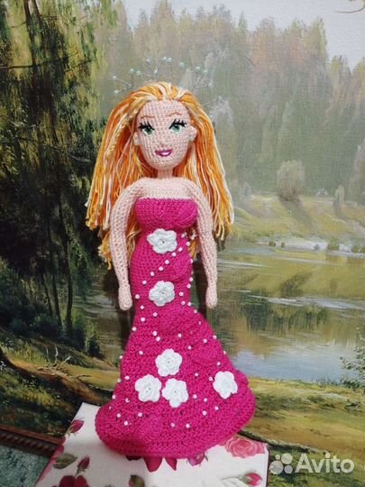 Каркасная кукла 20см