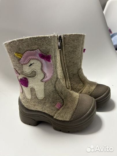 Валенки для девочки 23р