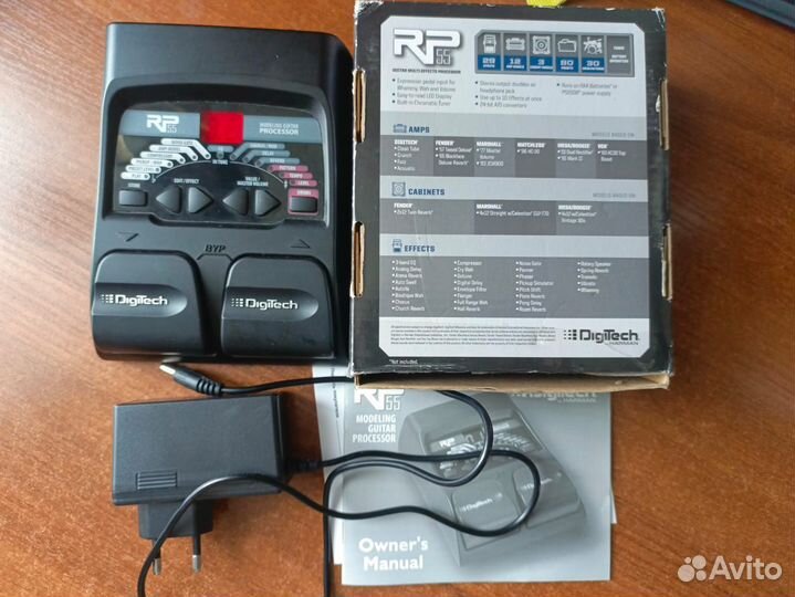 Гитарный процессор digitech rp55