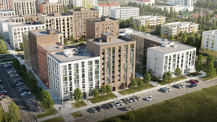 2-к. квартира, 50 м², 3/7 эт.