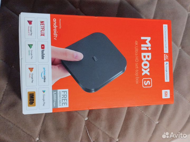 Smart tv приставка Xiaomi Mi box S