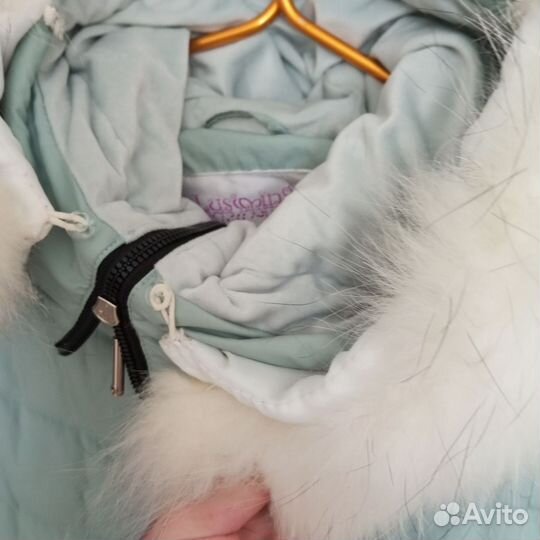 Итальянский пуховик для девочки