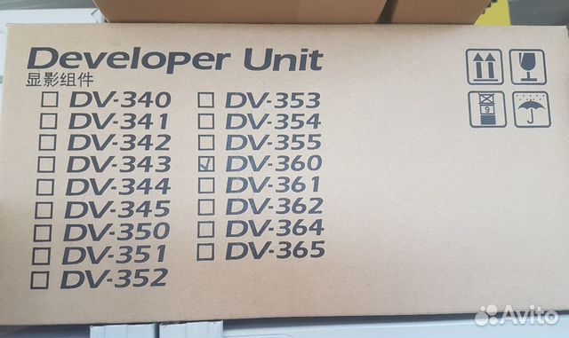DV-360 Блок проявки Kyocera Mita FS-2020D/3920DN/4