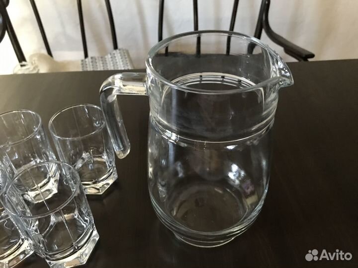 Кувшин и стаканы Luminars