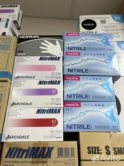 Перчатки нитриловые Nitrimax оригинал