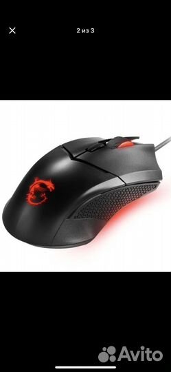 Игровая мышь MSI Clutch GM08 Black