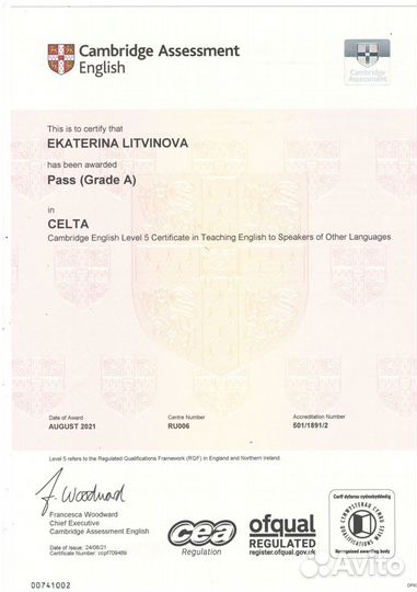 Репетитор по английскому языку онлайн (егэ, ielts)