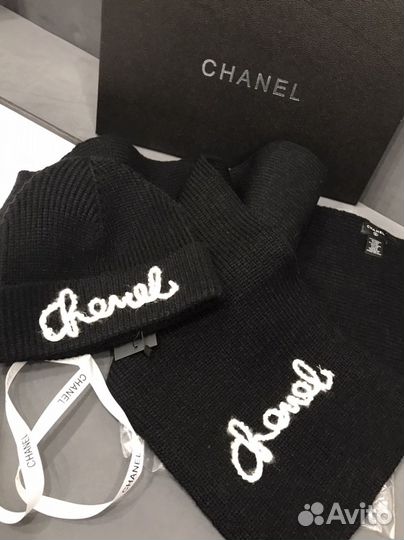 Комплект шапка и шарф