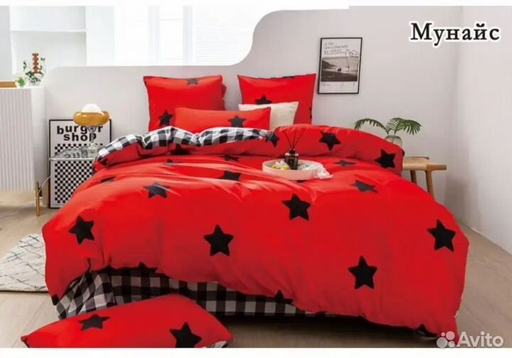 Белье постельное евро с бесплатной доставкой